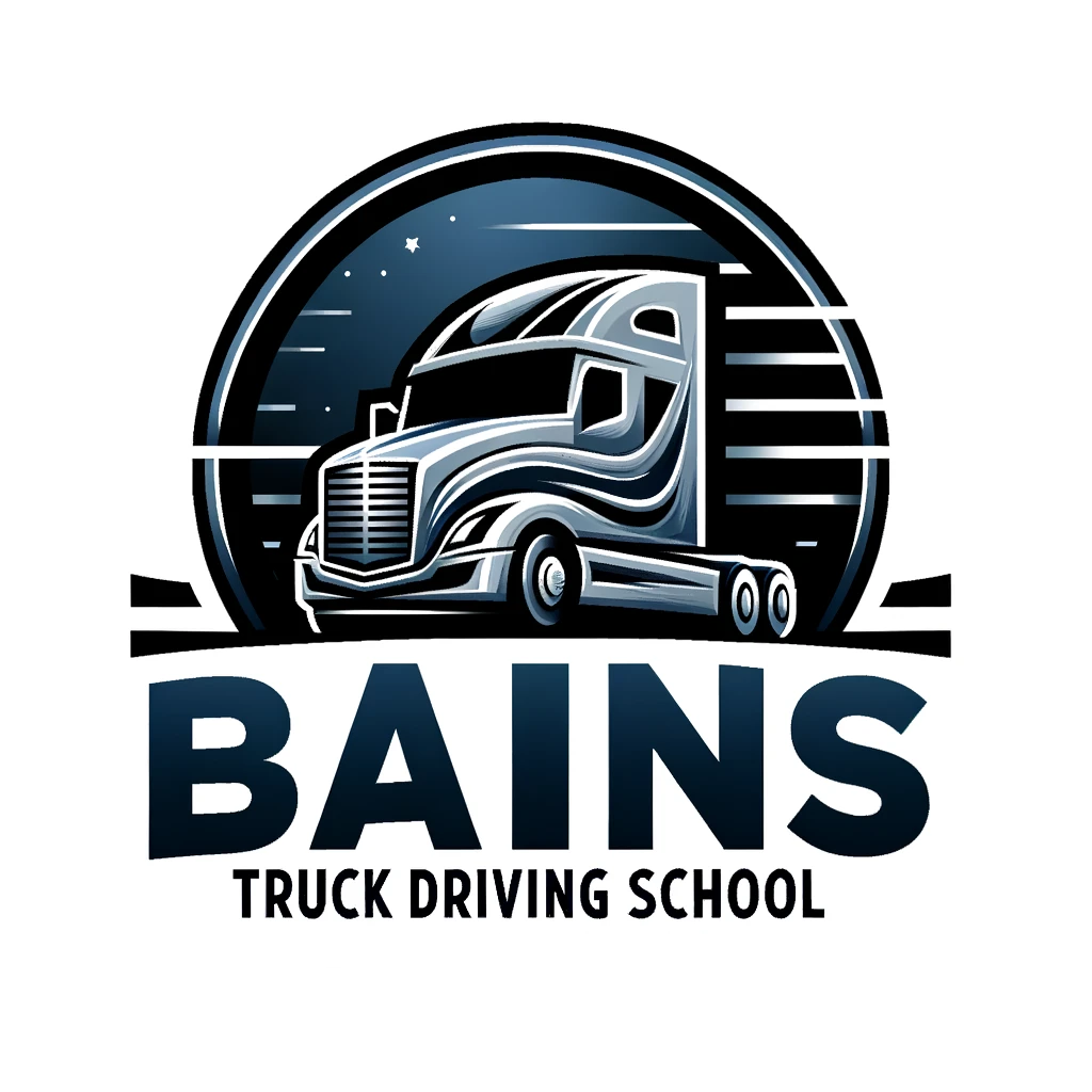 Bains Truck Driving School Logo